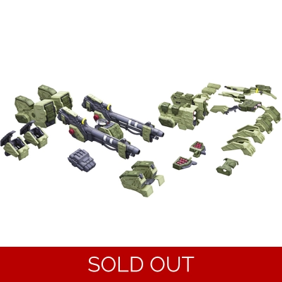 Liger Zero Panzer Changing Armor System: Zoids HMM 1:72 Scale Model Kit